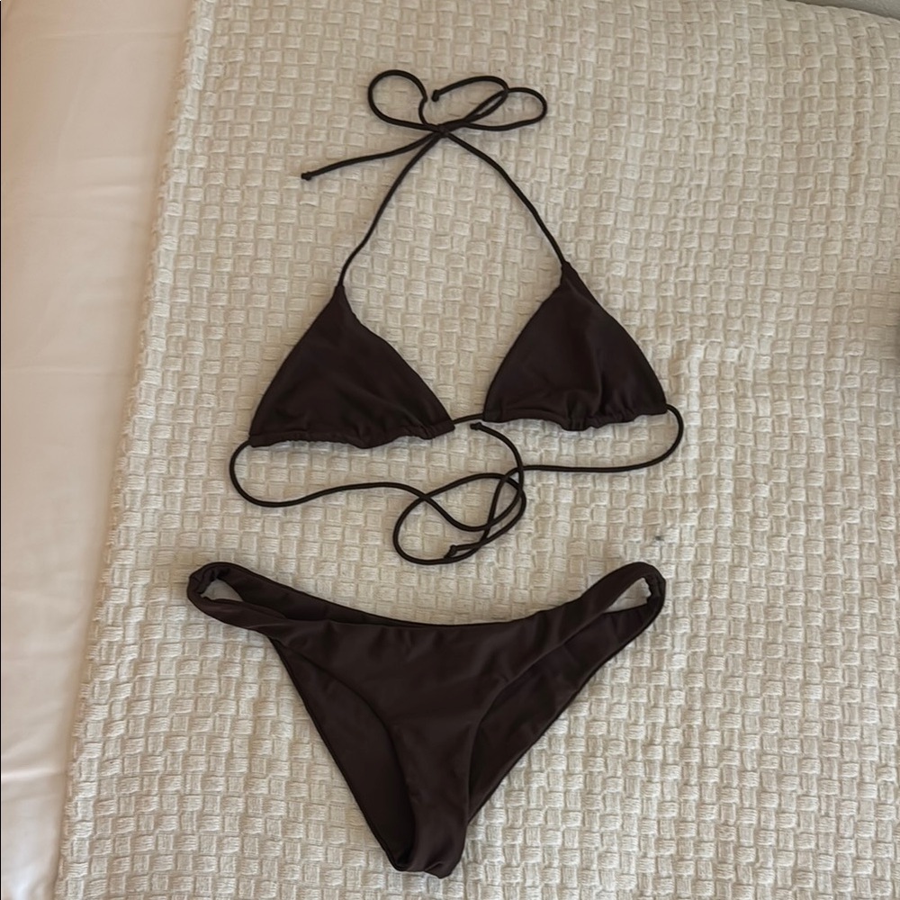 Brown Ark Swimwear Bikini Set